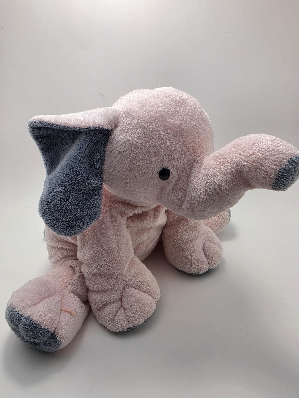 Ty Pluffies Collection “Winks” the Pink Elephant - No Hang Tag (Large 13 inch)